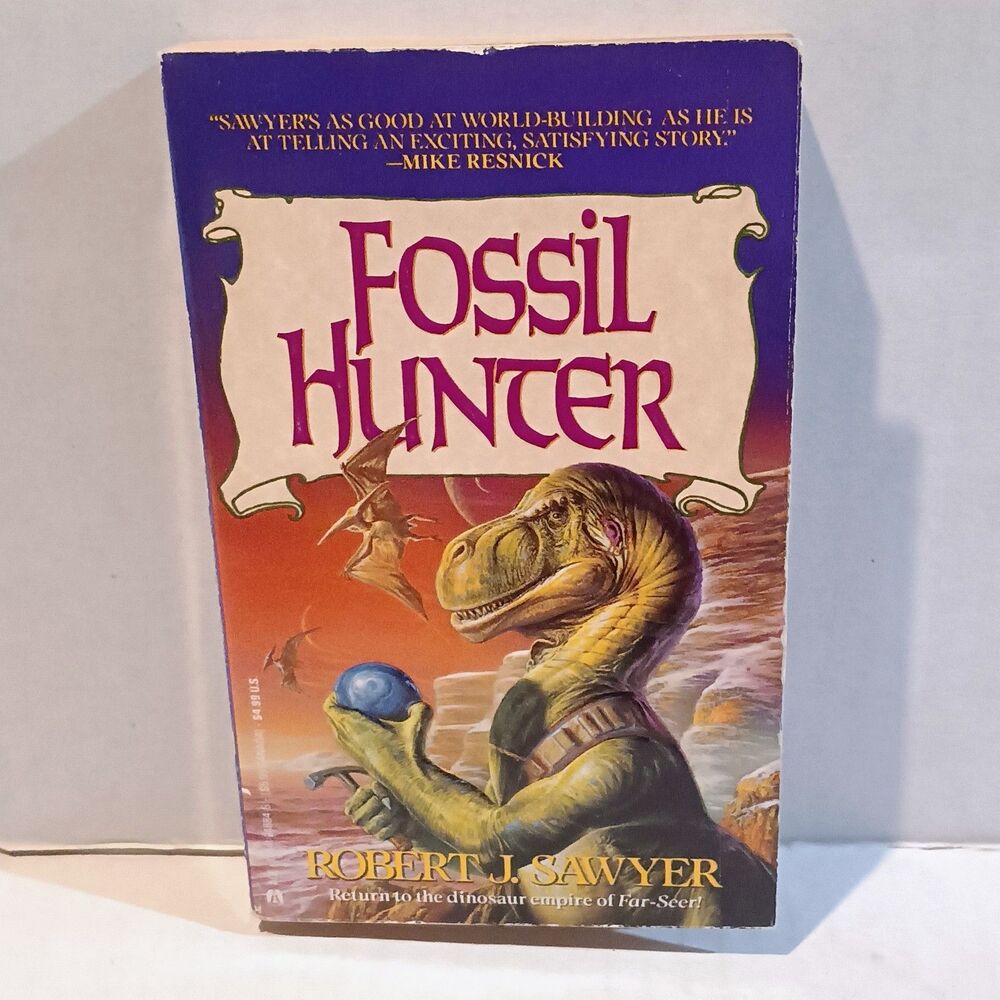 Fossil Hunter Robert J Sawyer (Paperback, 1993)-Ace Books-Science Fiction